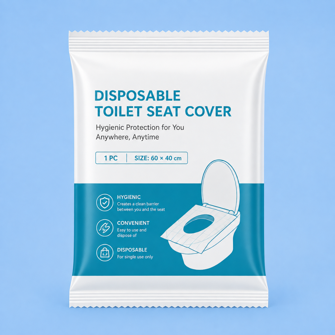 Toilet Seat Cover with Adhesive