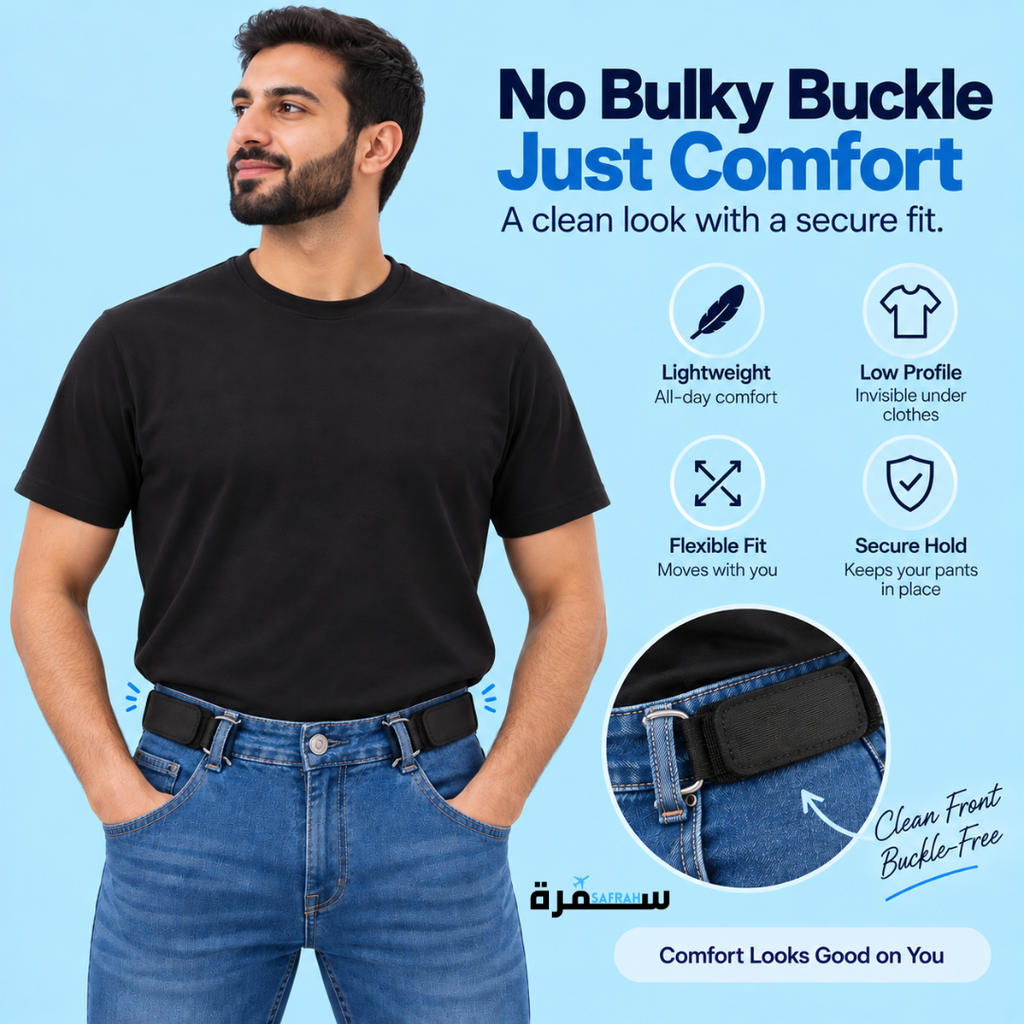 Buckle Free Travel Belt