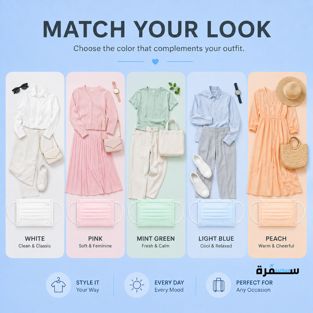 Colorful Travel Face Mask