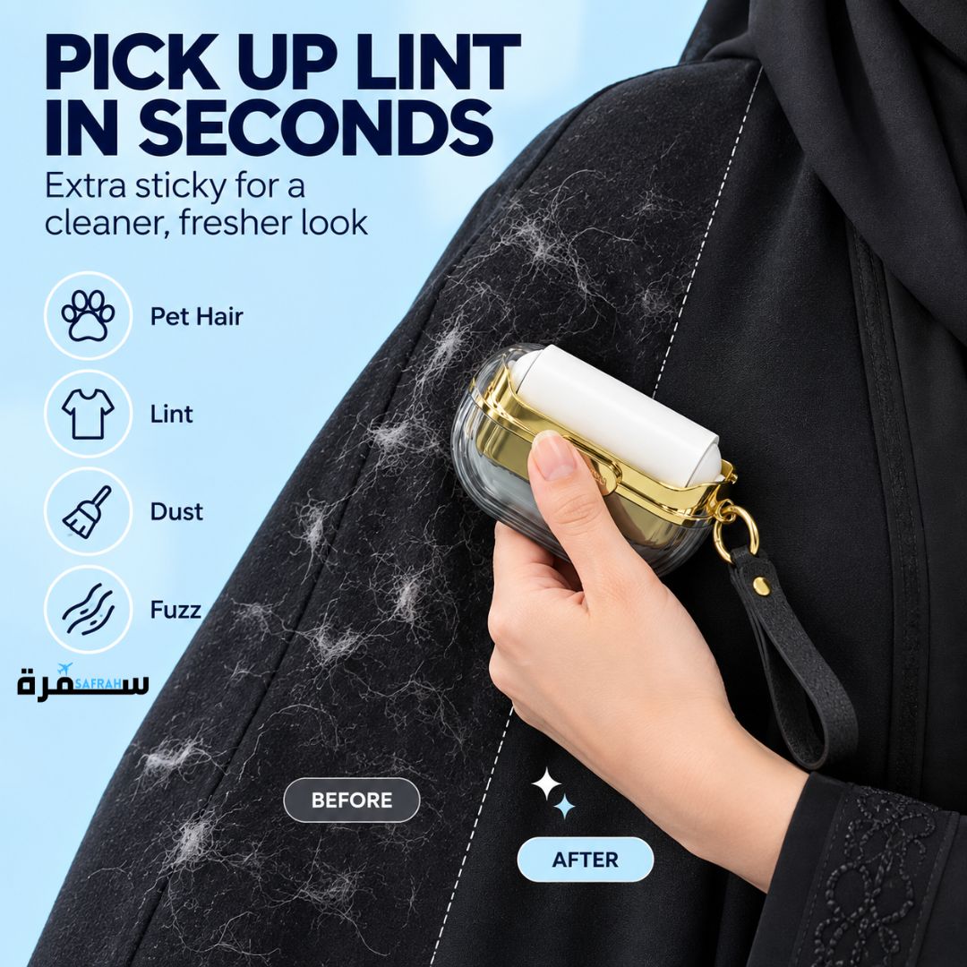 Travel Lint Roller Set