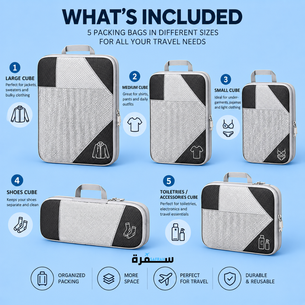 Foldable Compression Packing Bags