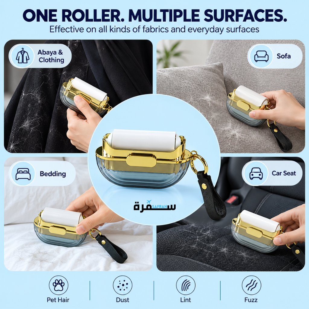 Travel Lint Roller Set