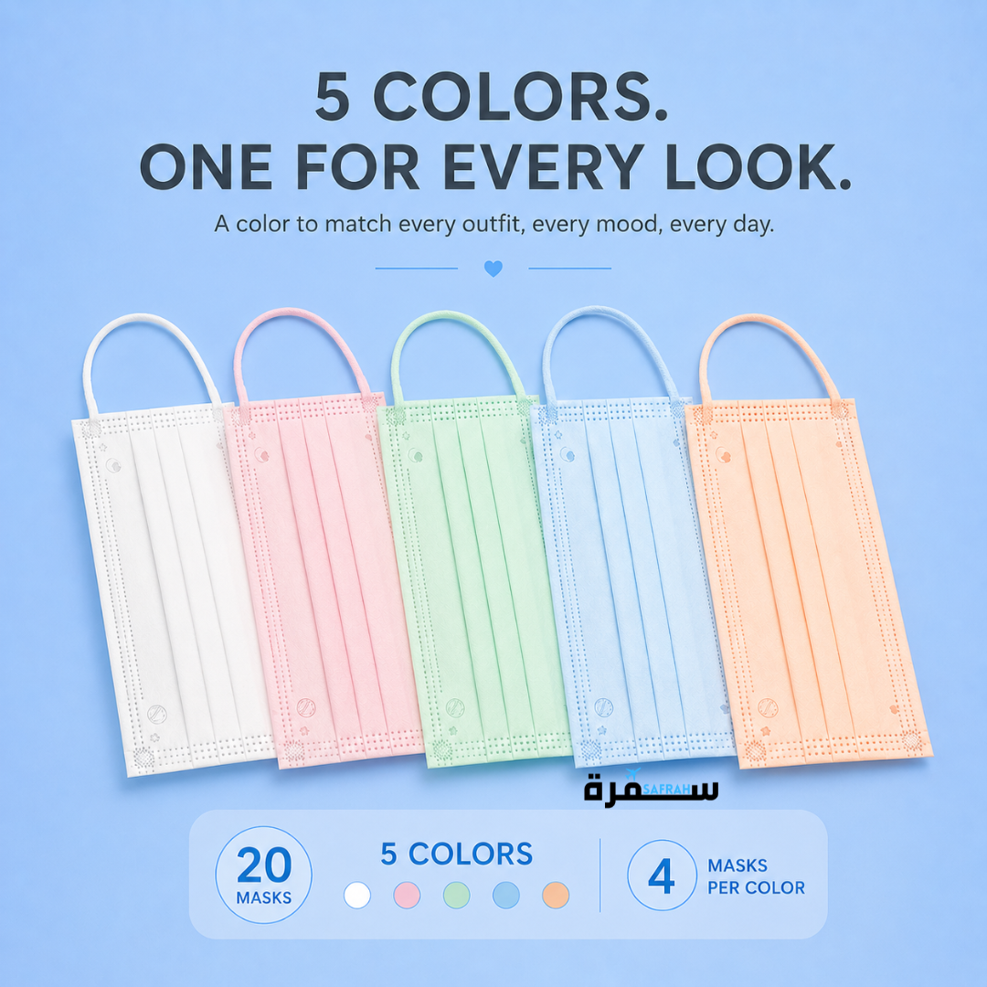 Colorful Travel Face Mask