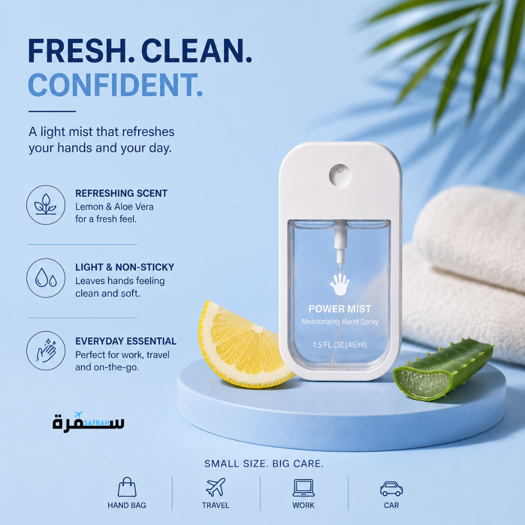 Moisturizing Hand Sanitizer Spray