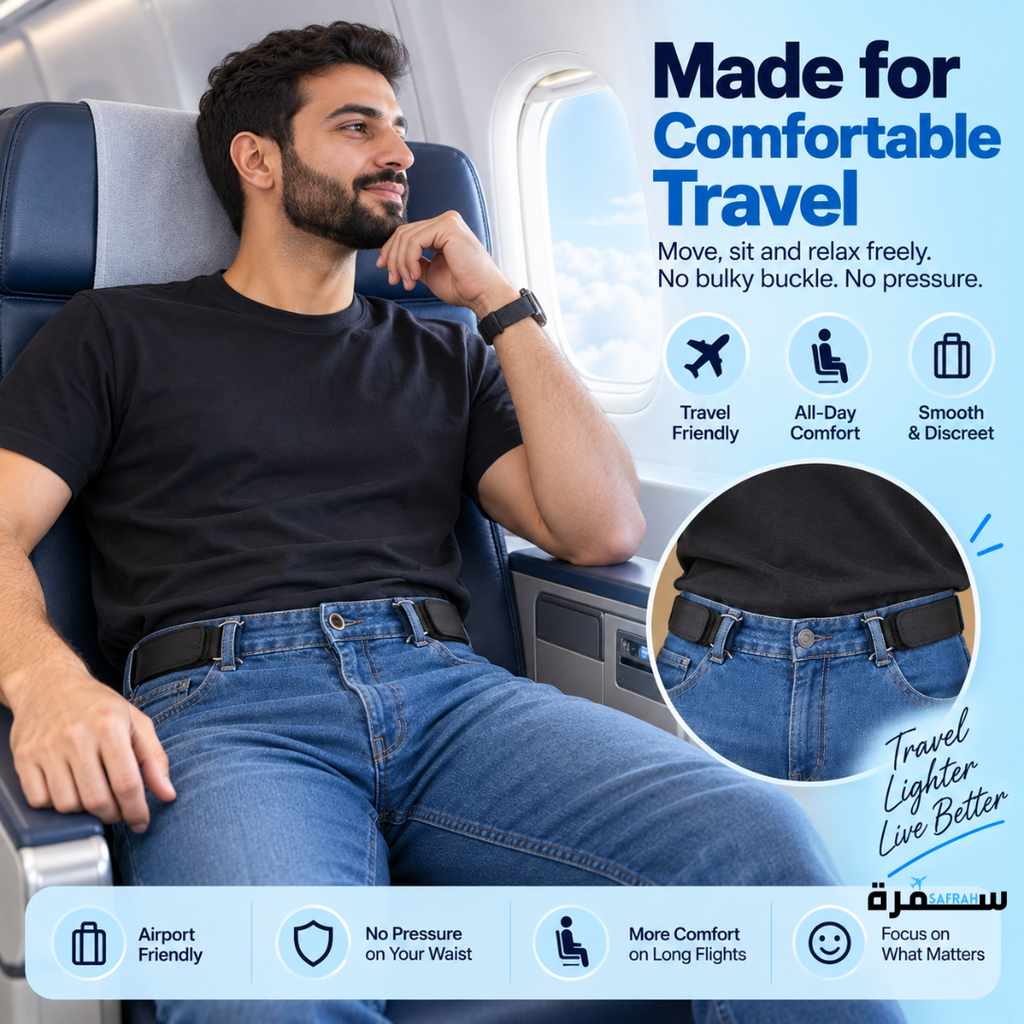 Buckle Free Travel Belt