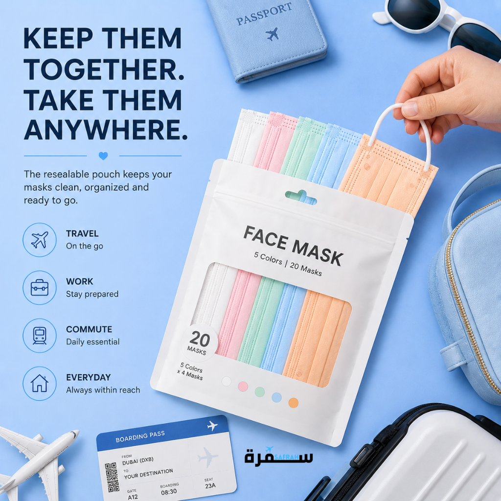 Colorful Travel Face Mask