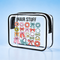 Clear Travel Hair Accessories Bag